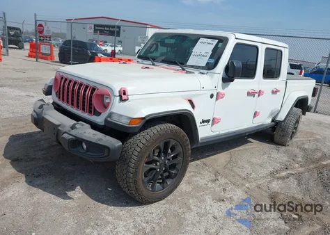 2025 Jeep Gladiator Nighthawk z USA, uszkodzony, nr VIN 1C6PJTAG1SL510469